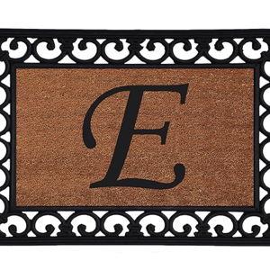 Calloway Mills 180041925E Monogram Insert Doormat 19" x 25" (Letter E)