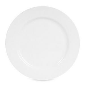 Nevaeh White by Fitz and Floyd - Nevaeh White® by Fitz and Floyd® Rim Dinner Plate