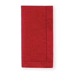 Festival Linen Dinner Napkin Set of 4 | 20in Crimson