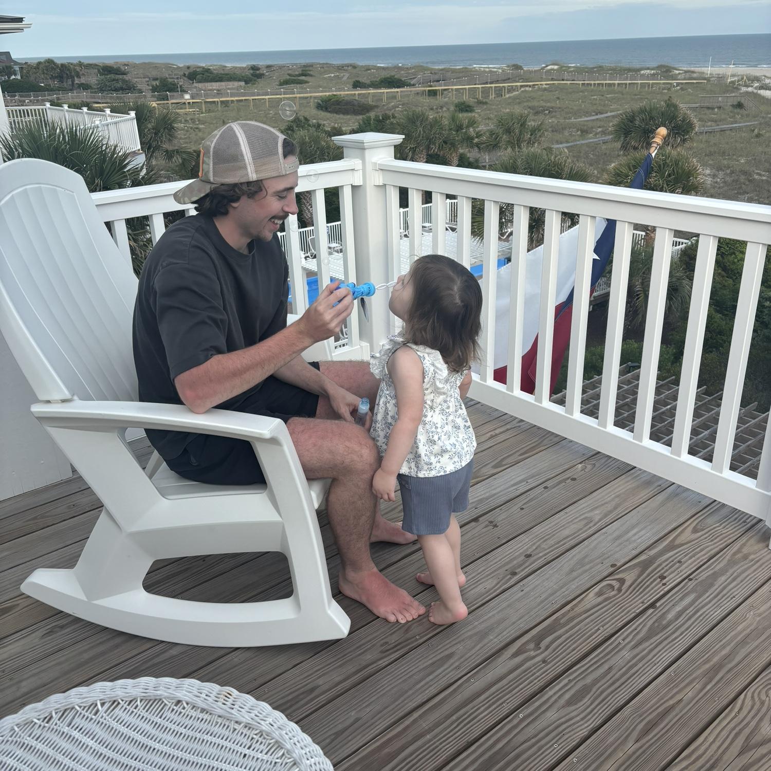 Conor with Lexi’s niece, Scarlett! She will be our flower girl