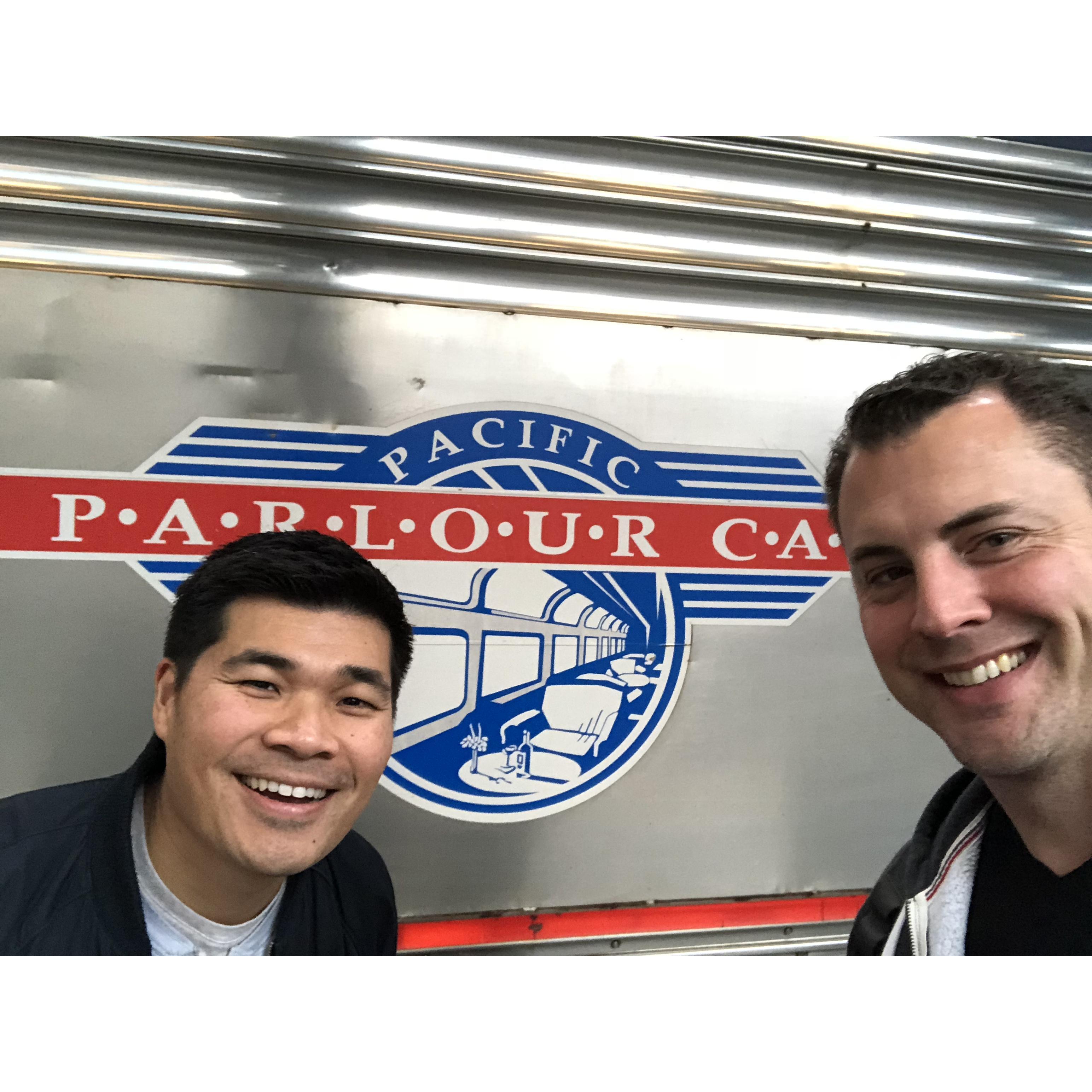 Our train trip from Seattle to LA on the final voyage of the Pacific Parlor Car