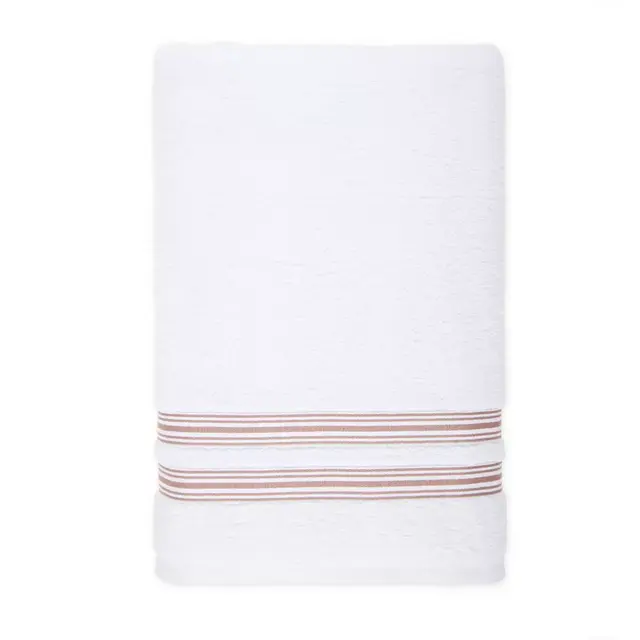 Nestwell™ Hygro Fashion Stripe Bath Sheet in Fawn