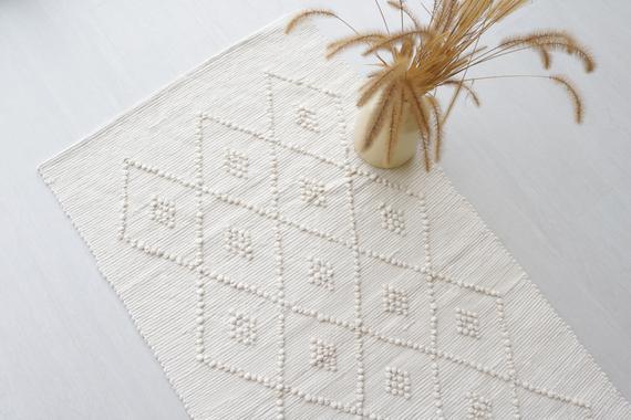 Handwoven Ivory Rug