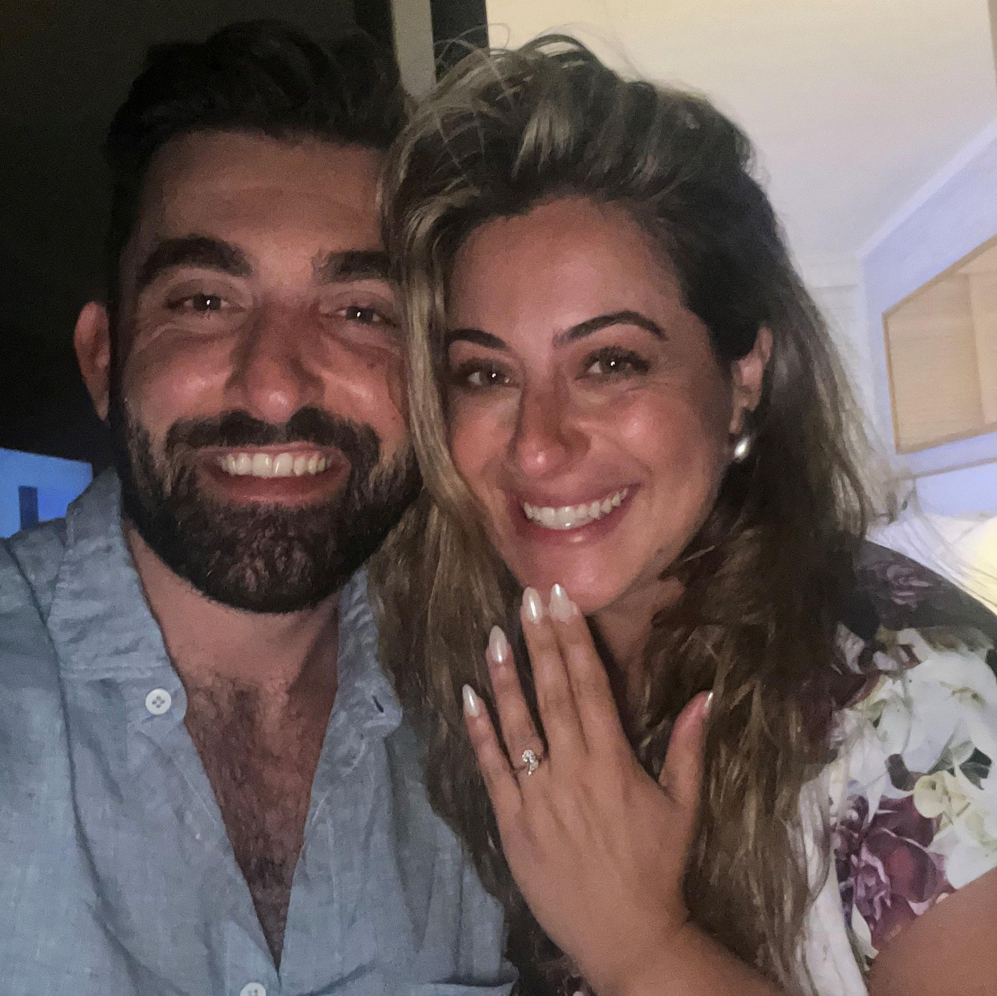 The night Alek proposed!