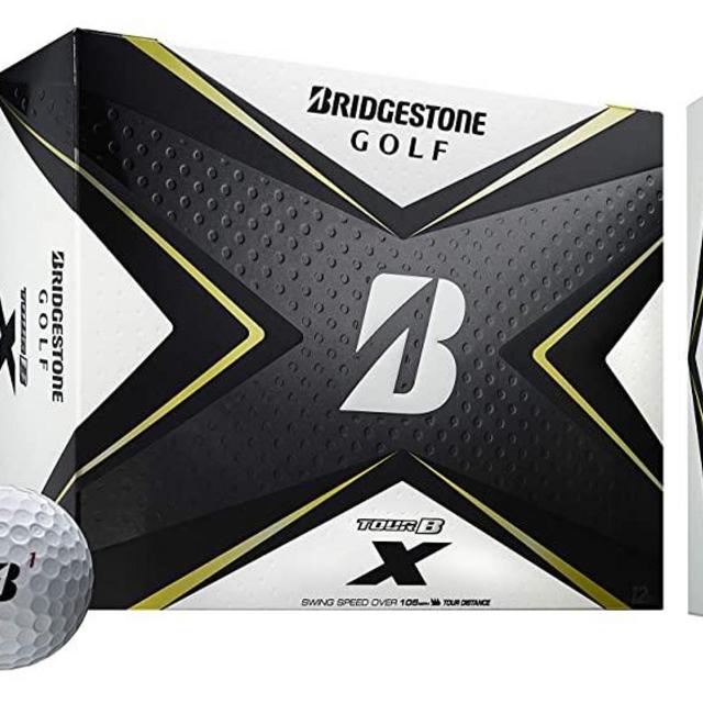 Bridgestone 2020 Tour B X Golf Balls 1 Dozen White
