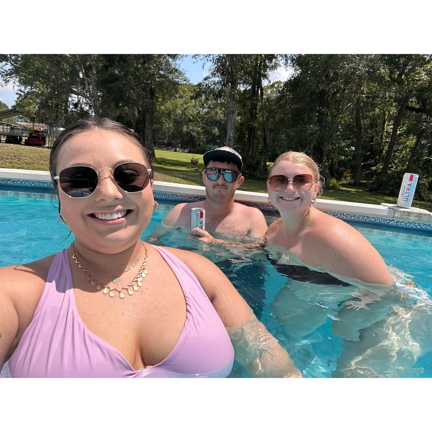 Paisleys bday, swimming and hanging out