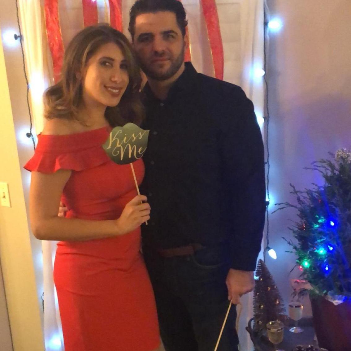 Our first New Years! And...3rd day knowing each other.
