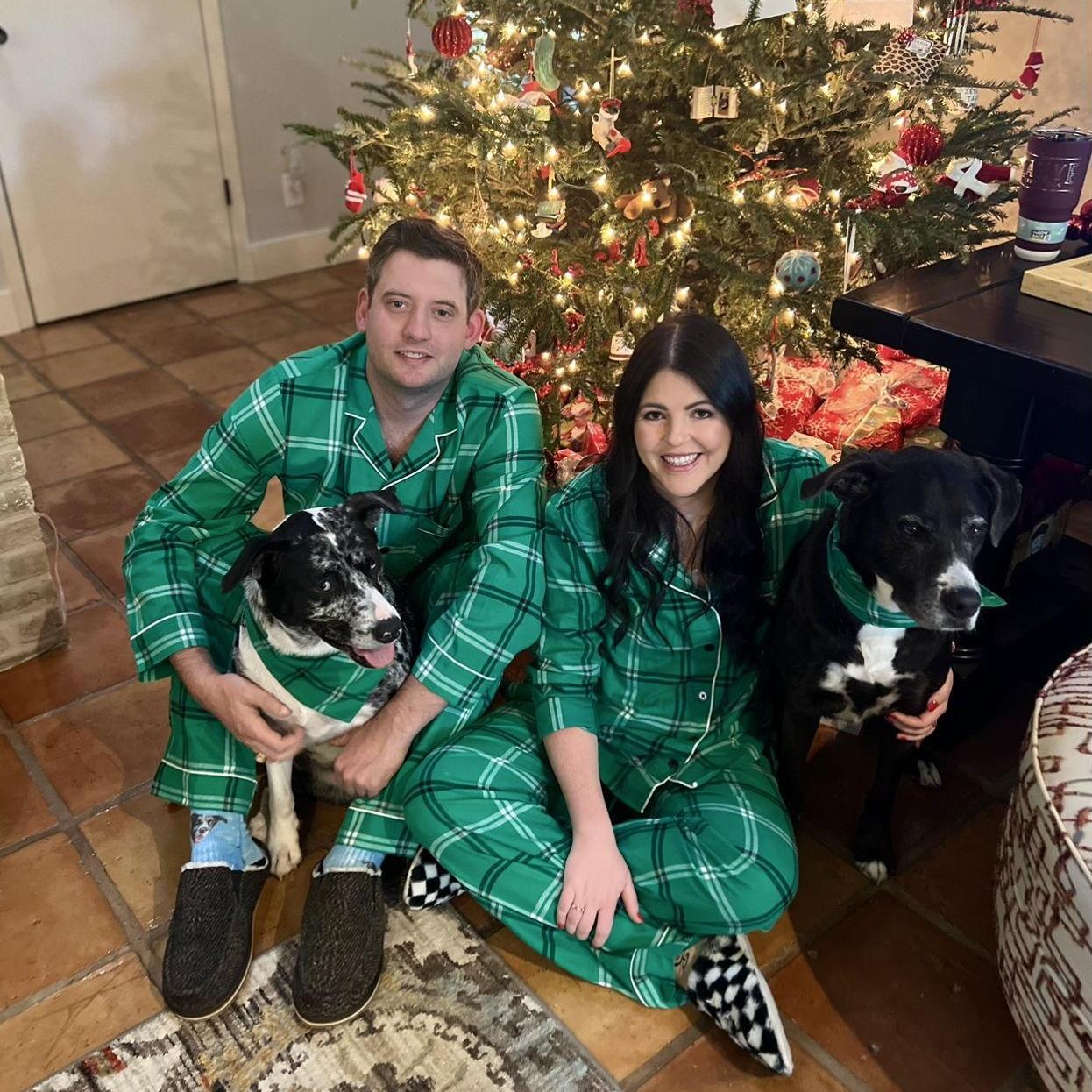 Christmas 2023 with our babies, Mabel & Medina
