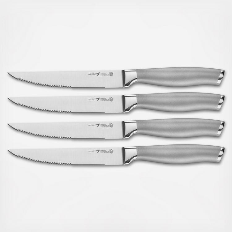 Martha Stewart Everyday - Gray 4-Piece Steak Knife Set