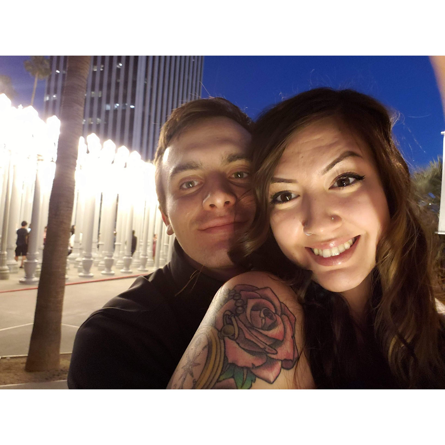 Urban Light Museum in LA :)