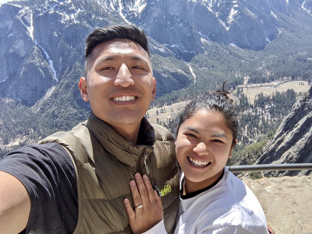 Yosemite April 8, 2021 - where we got engaged