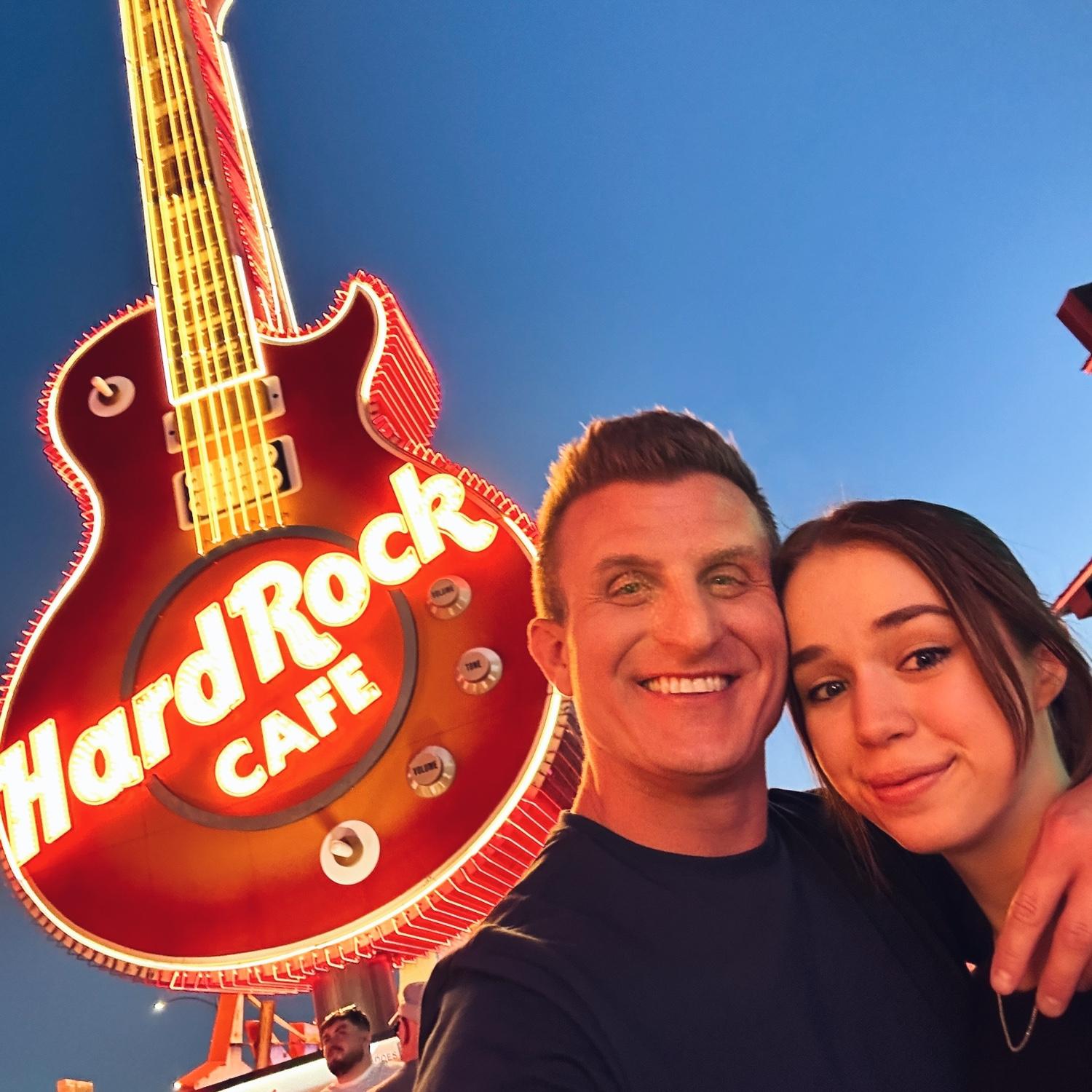 Date night at the neon museum