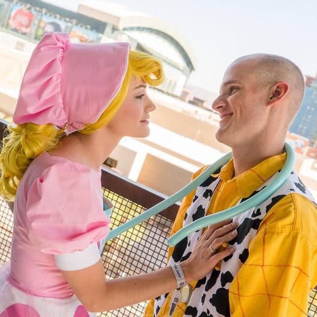 Woody and Bo Peep cosplay
