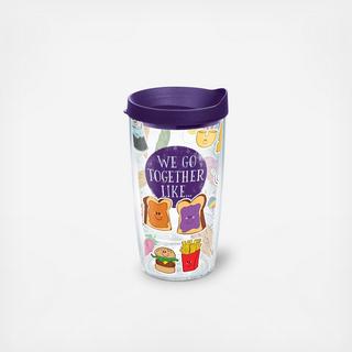 We Go Together Tumbler with Travel Lid