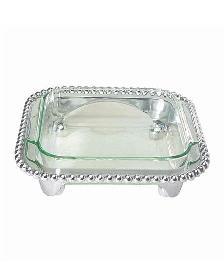 MariposaPearled Square Casserole Caddy