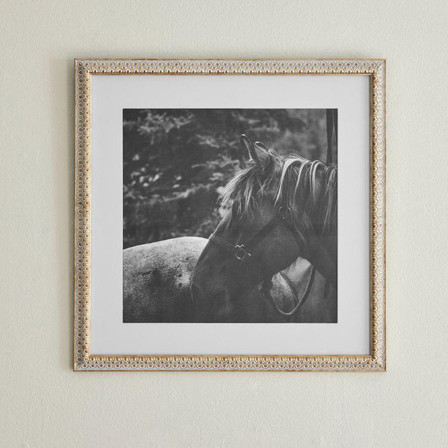 Eclectic Gallery Frame, 19x19 - White Gold