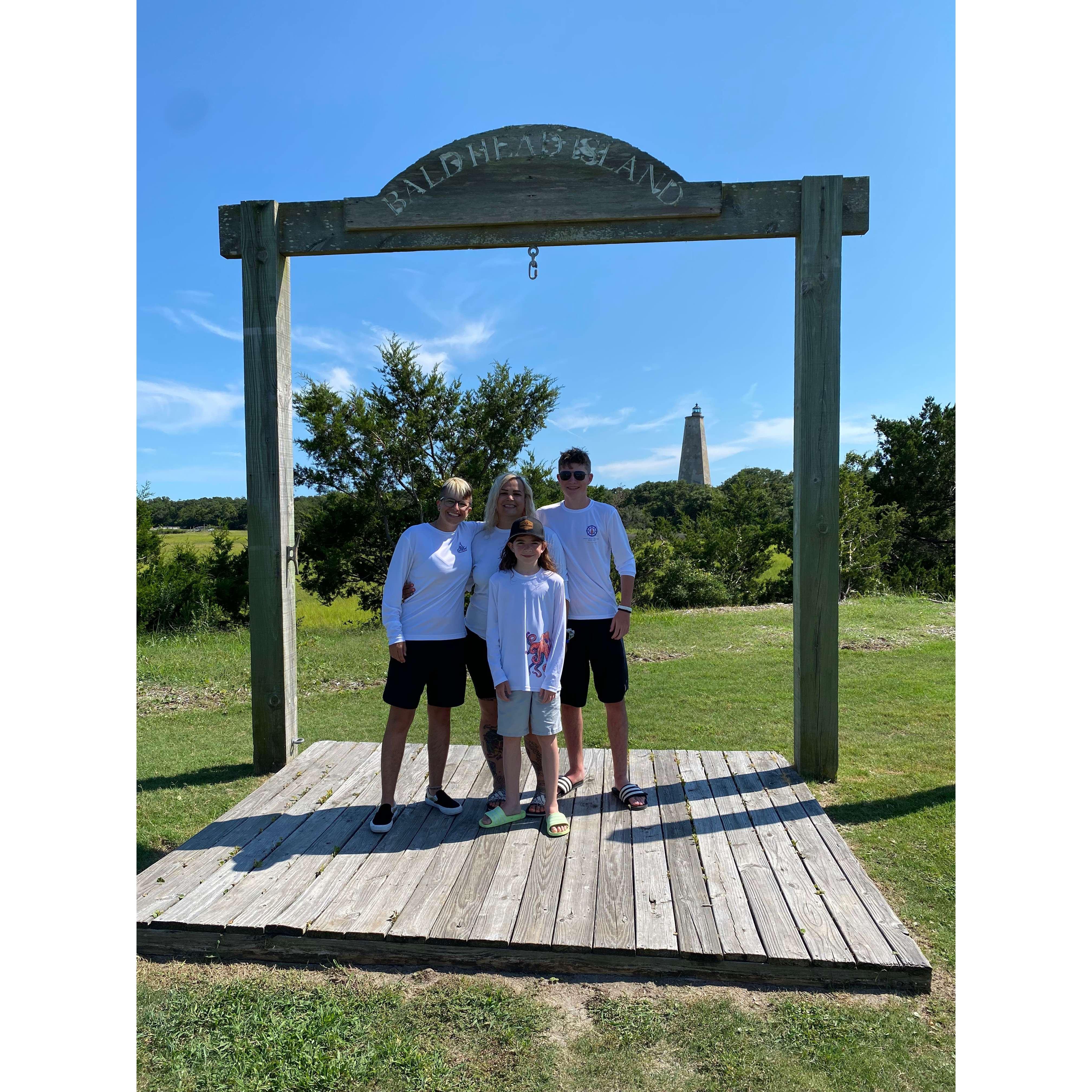 Family vacation at Bald Head Island, NC