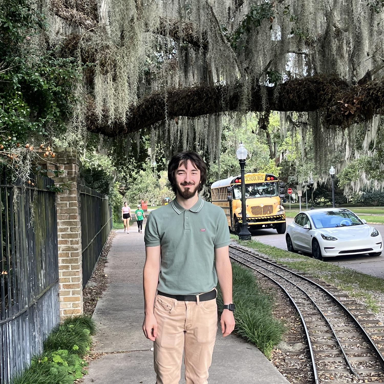 had to tell him to stop so we could get a picture. I did not know we were running late for the proposal and our engagement photoshoot.