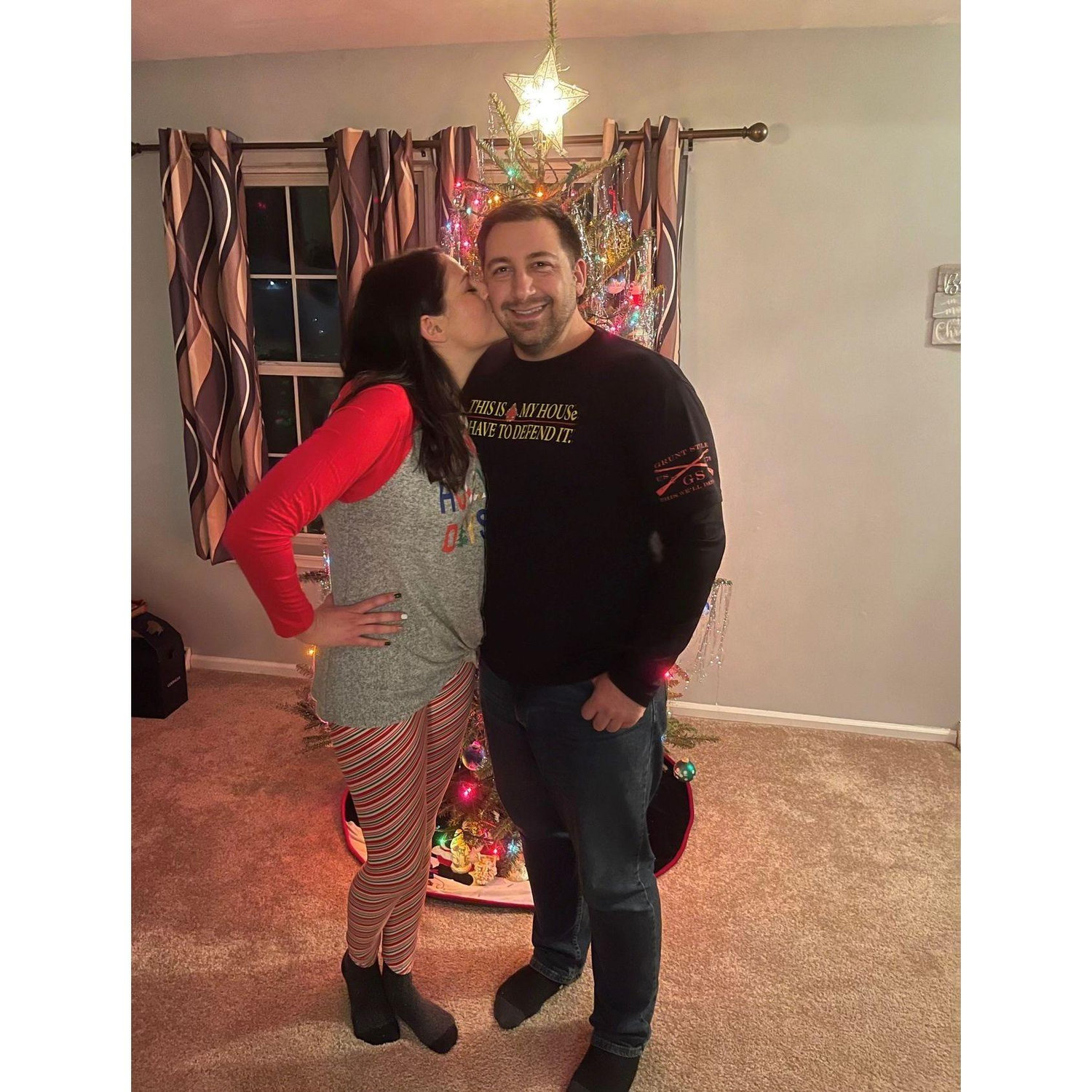 Our first Christmas together!