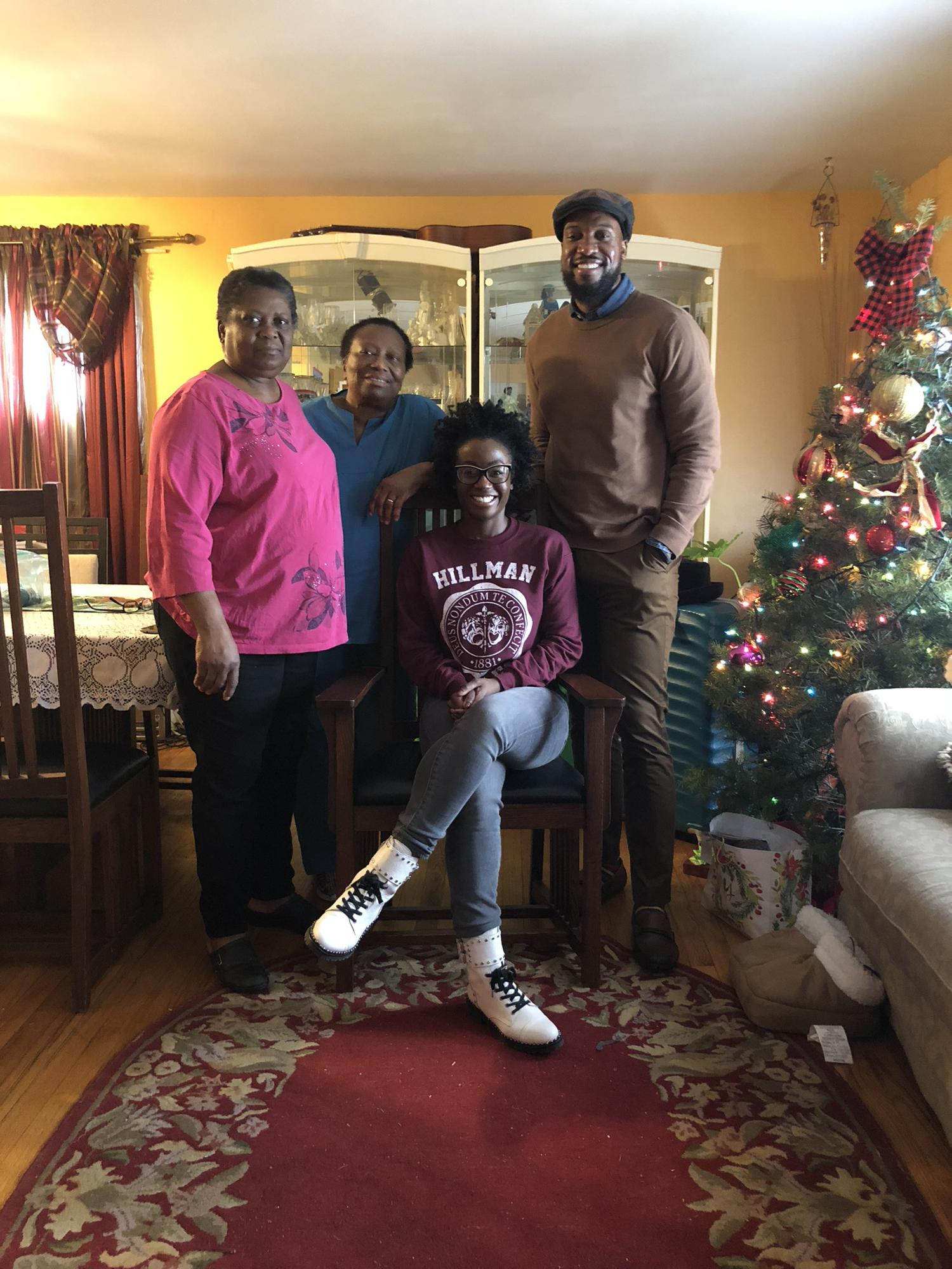 Visiting my family in Ohio on the way to see his family in 2018