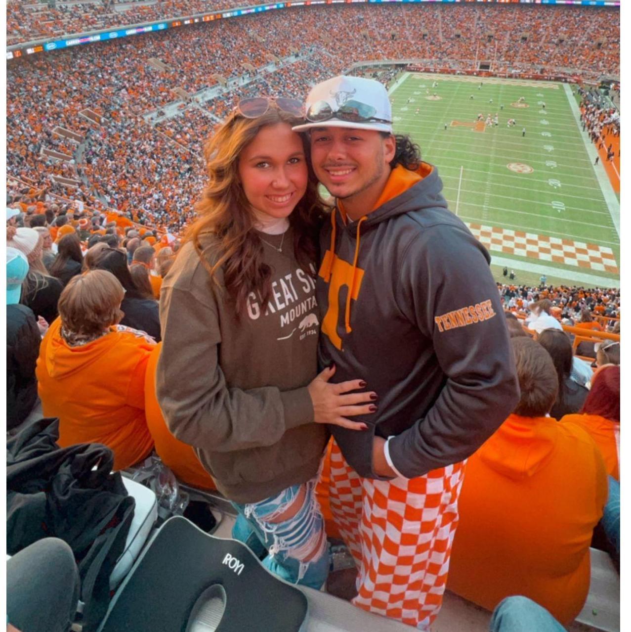 3rd TN game, little did Ik the next weekend, he would propose!