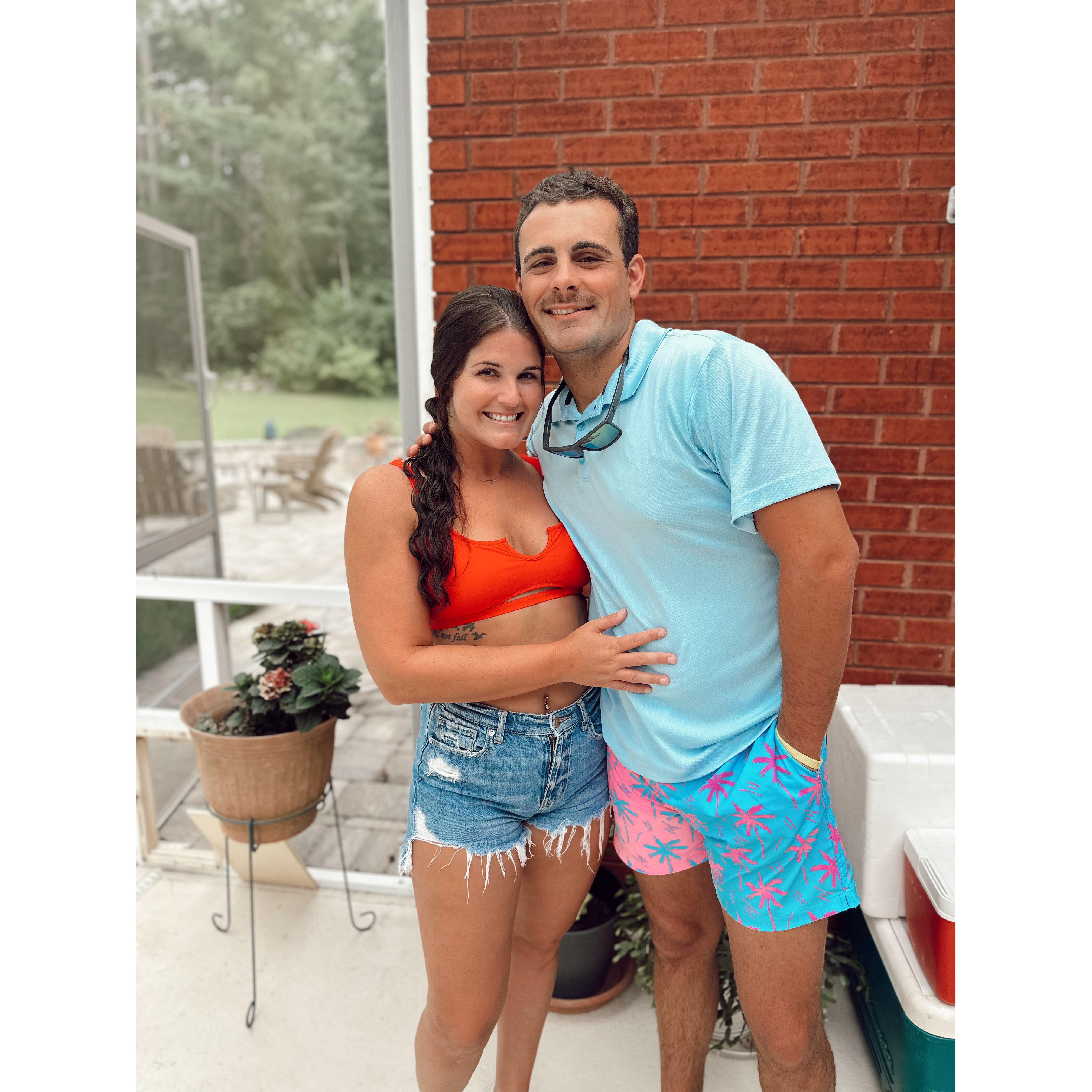 Our first fourth of July together