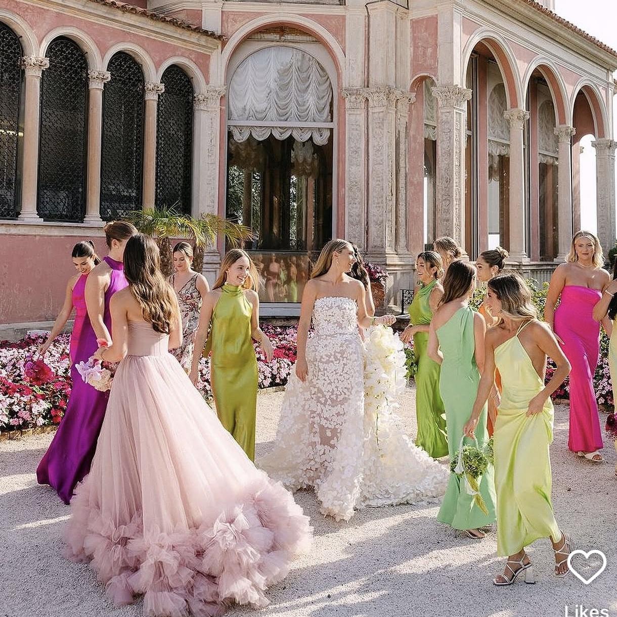 Color board

Vibrant: pinks, yellow, green, purple, NO Red