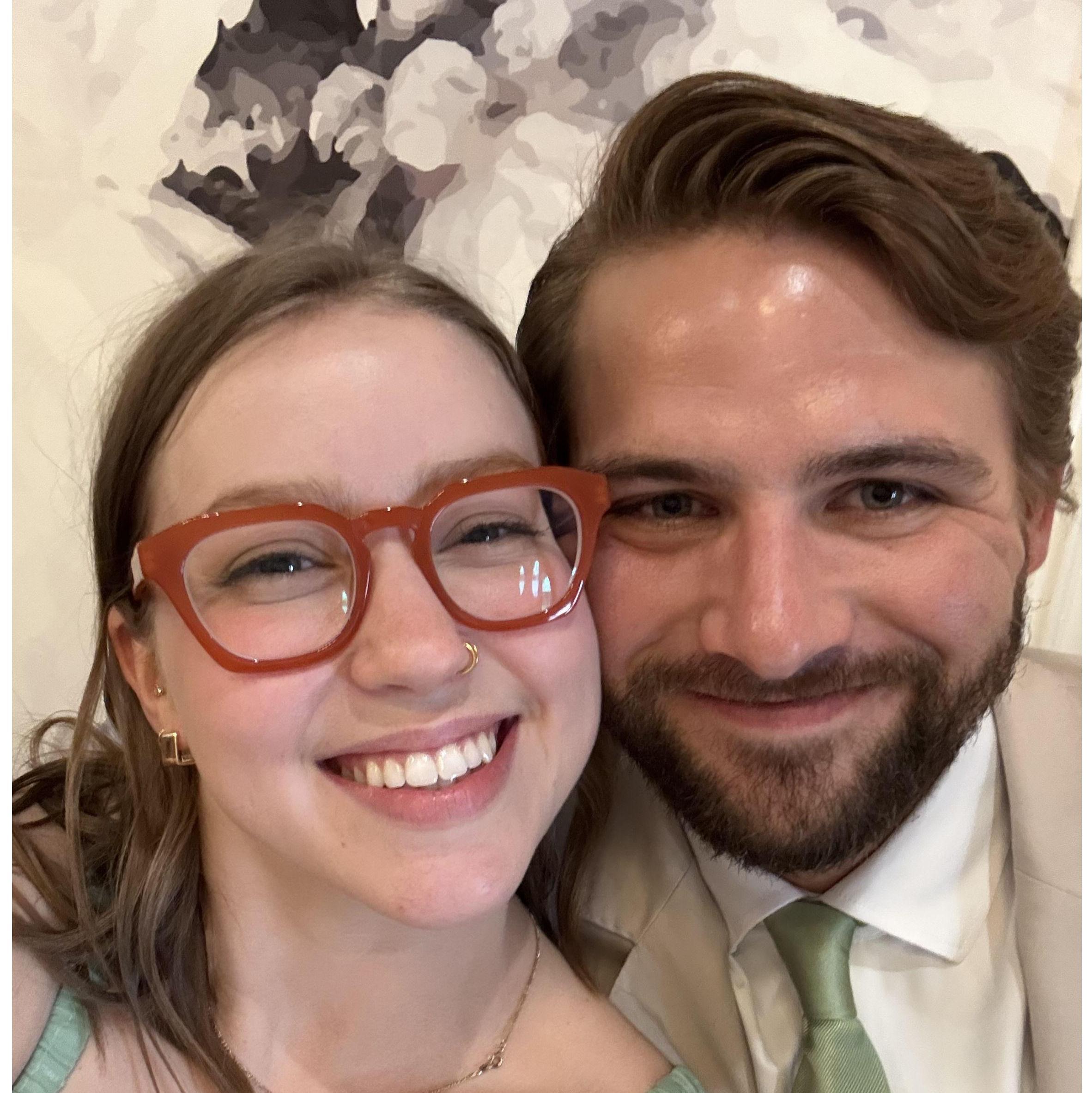 The Brock (Wylie) wedding before the BROCK wedding!