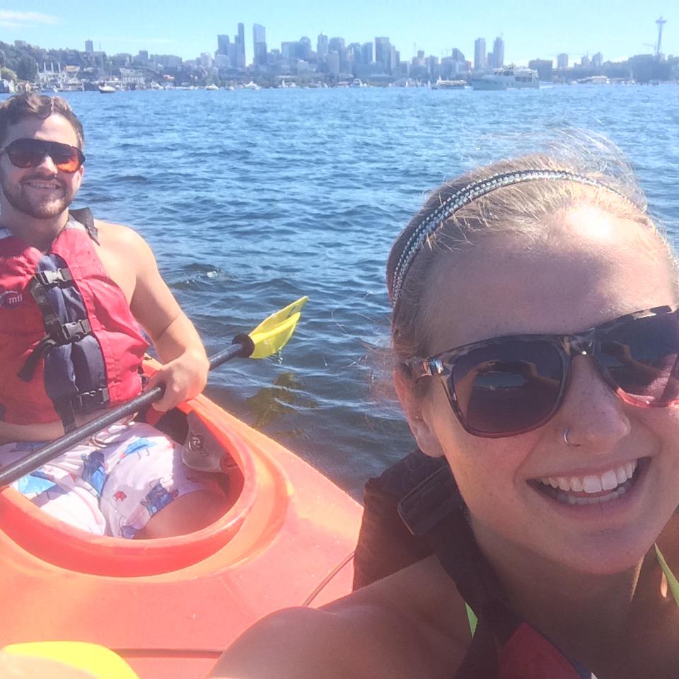 Kayaking Lake Union, 2015