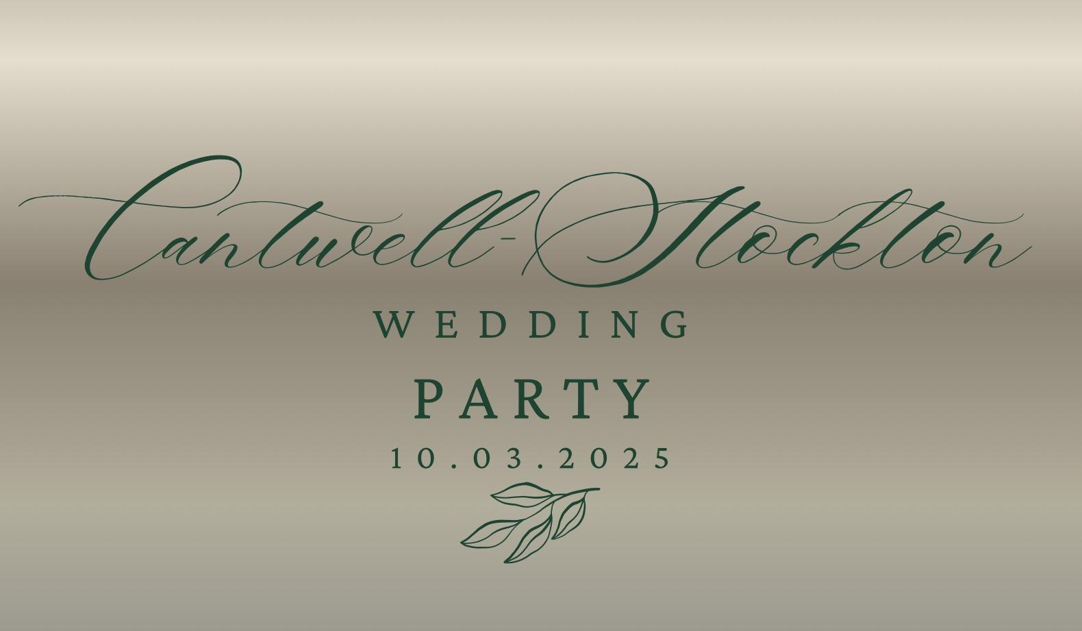 The Wedding Website of Daisy Marie Cantwell and Haden Cole Stockton