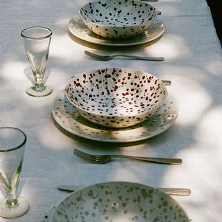 Splatter Big Plate, Set of 4