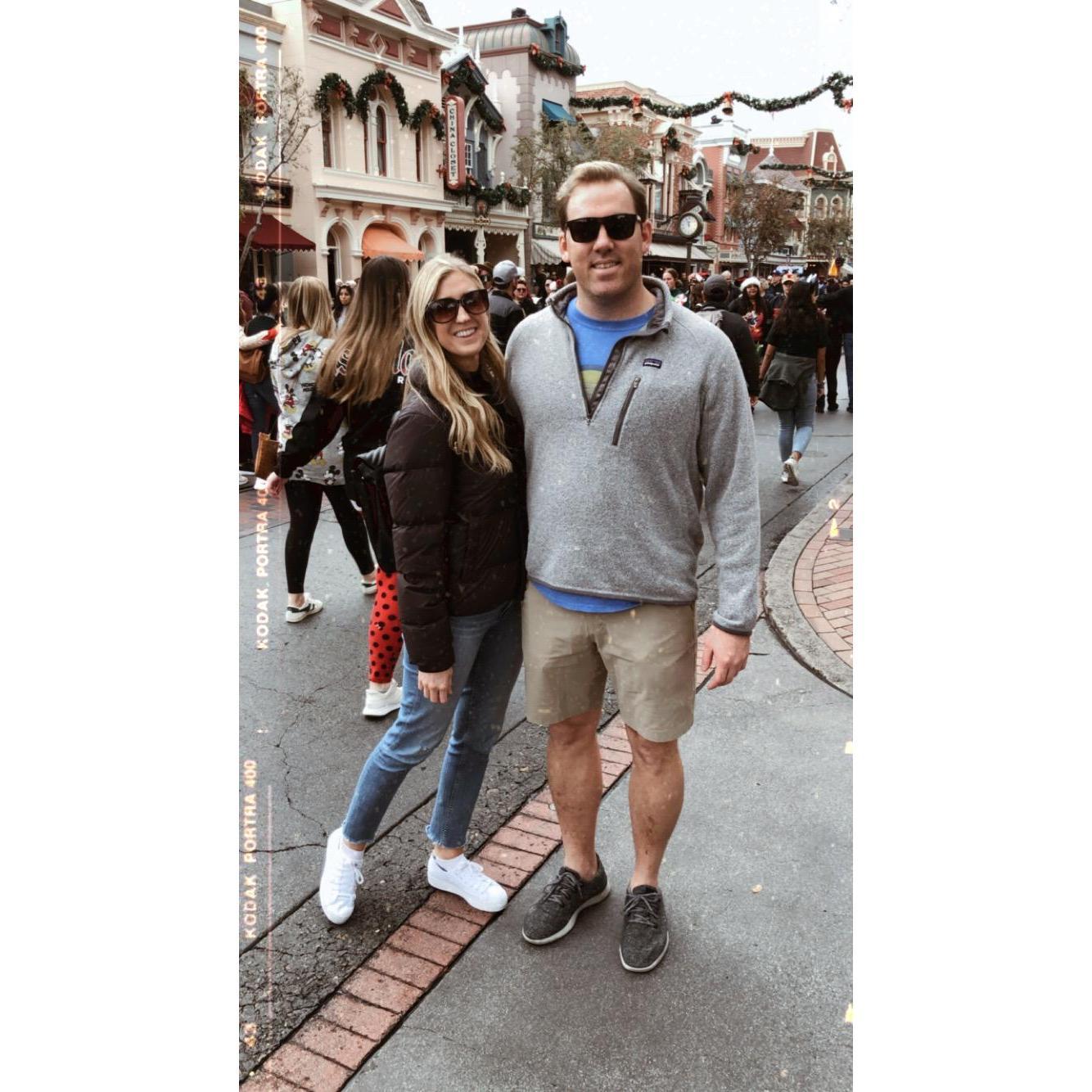 George’s first time at Disneyland. First of many, many trips to come. :)
