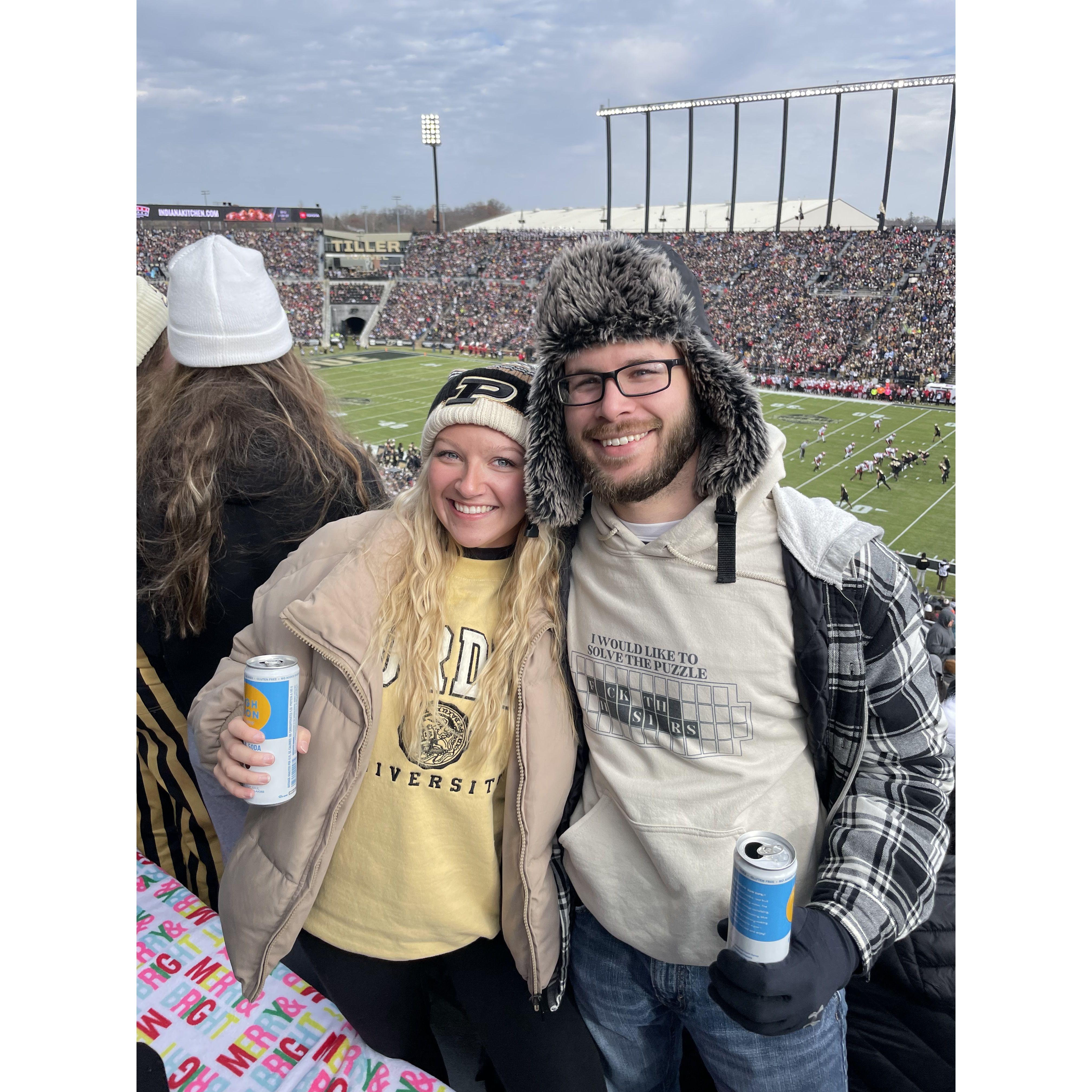 Purdue v IU Football Game