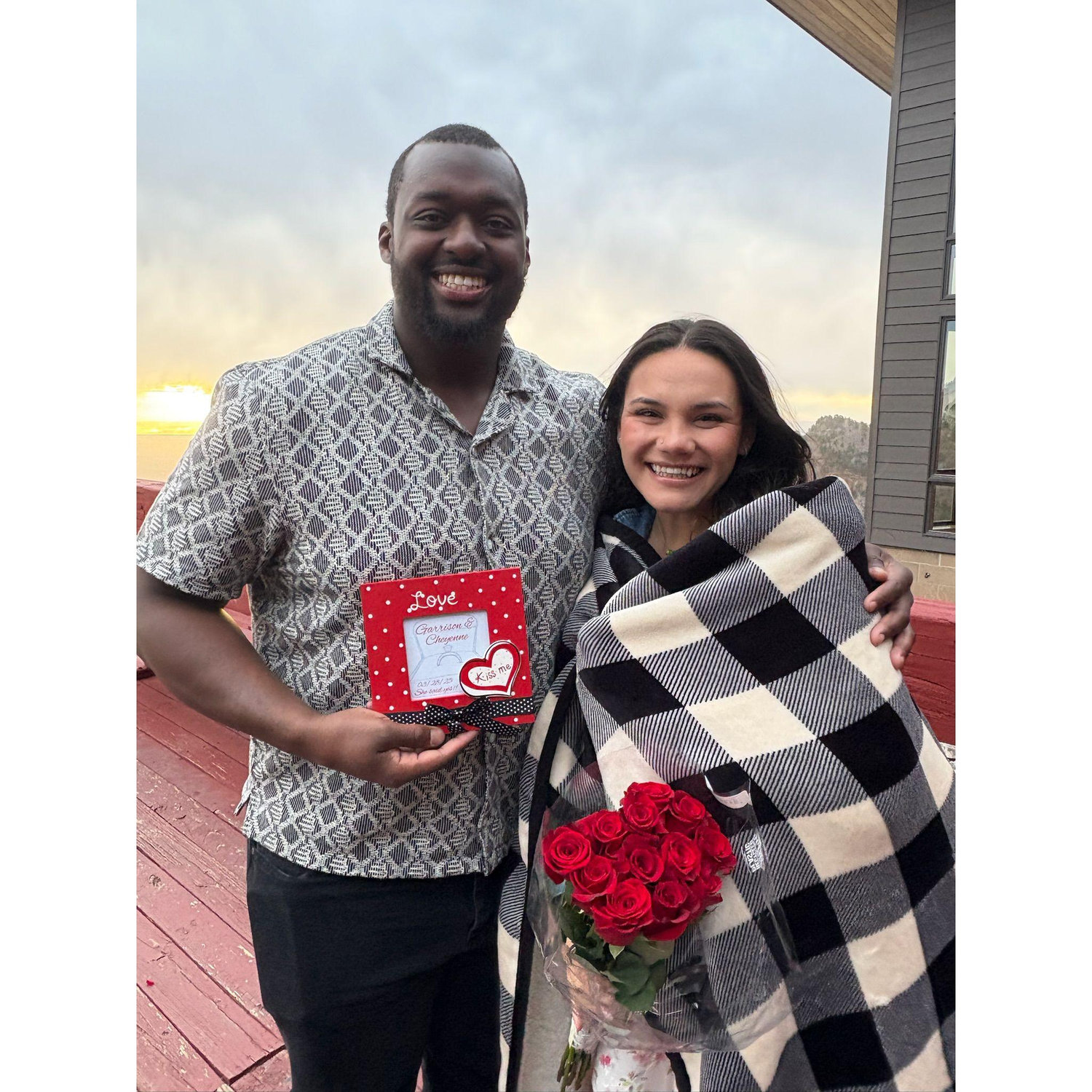 Right after the proposal! March 28th, 2025