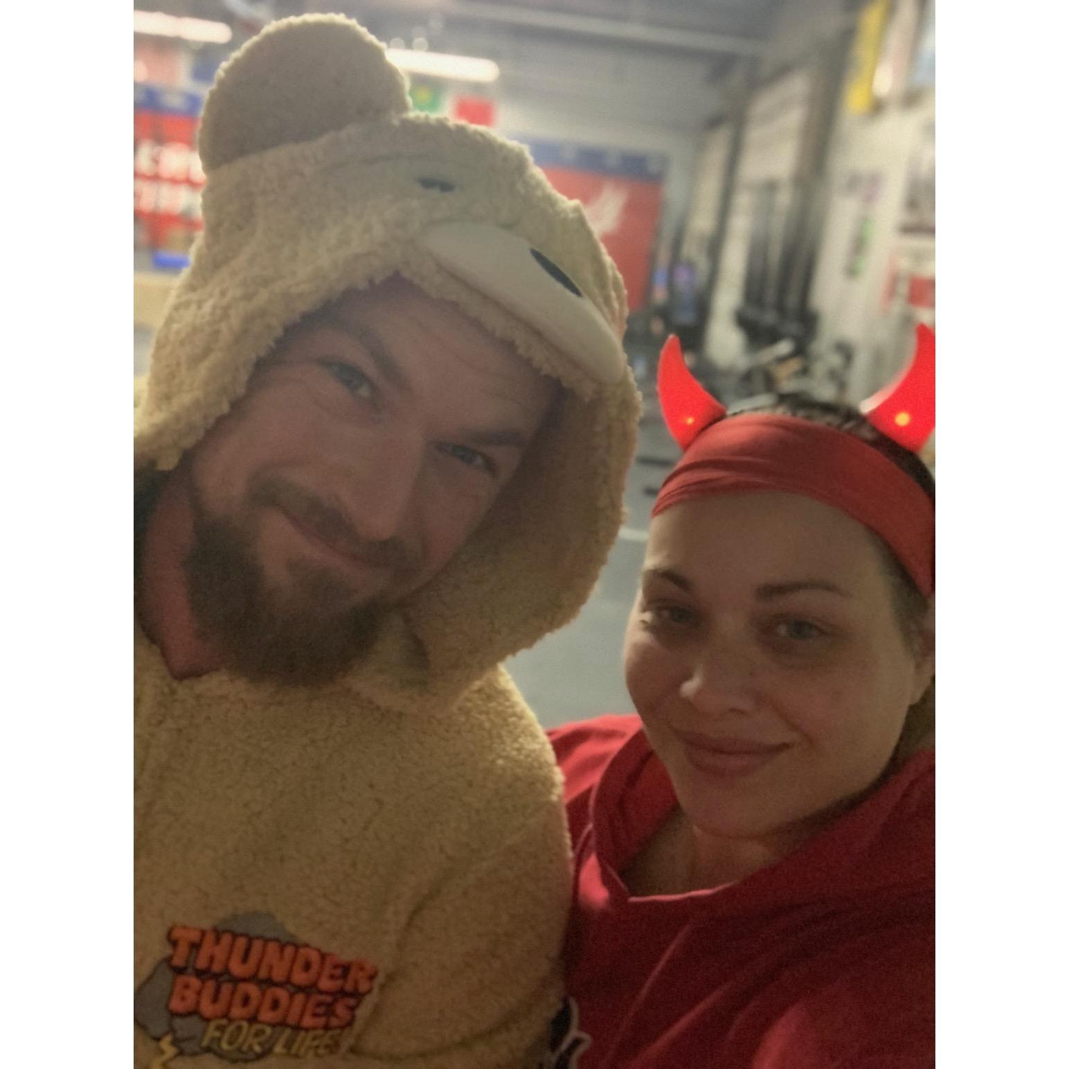 Bear complex and halloween wod October 2019