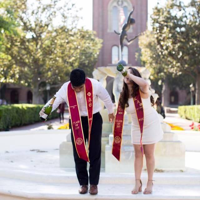 Celebrating graduating USC in Spring 2017