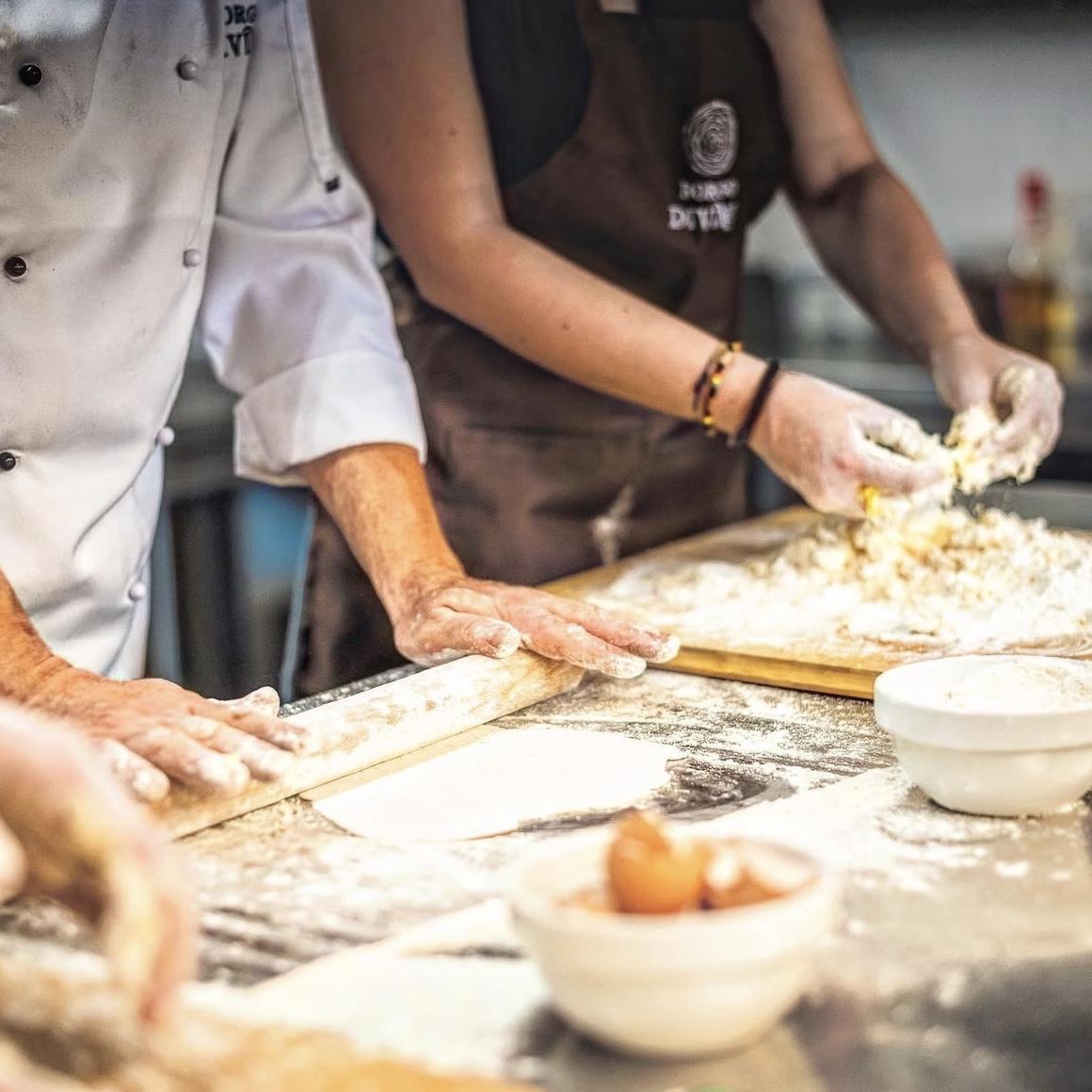 For anyone who’d like to immerse themselves even deeper into Tuscany, the villa offers a hands-on cooking class led by the chefs.