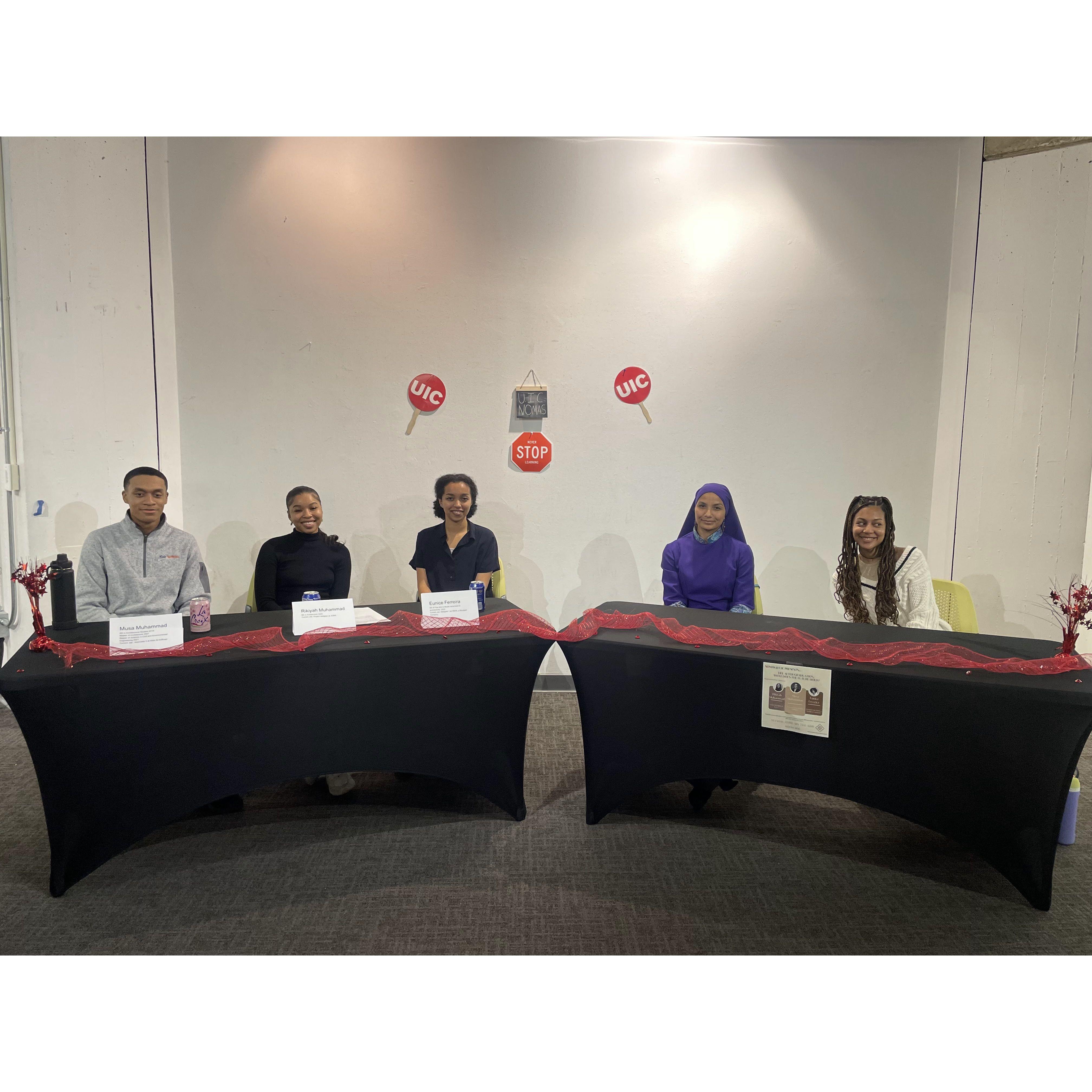 NOMAS UIC "Life After Graduation: What Does The Future Hold?" Panel