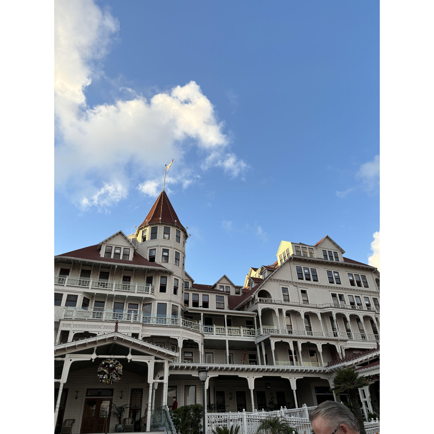 The Hotel Del Coronado in San Diego, CA where we were engaged.