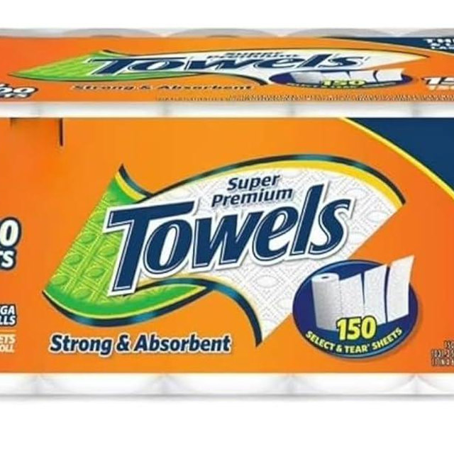 Member's Mark Super Premium Paper Towels (15 rolls, 150 sheets/roll) (2 Pack)