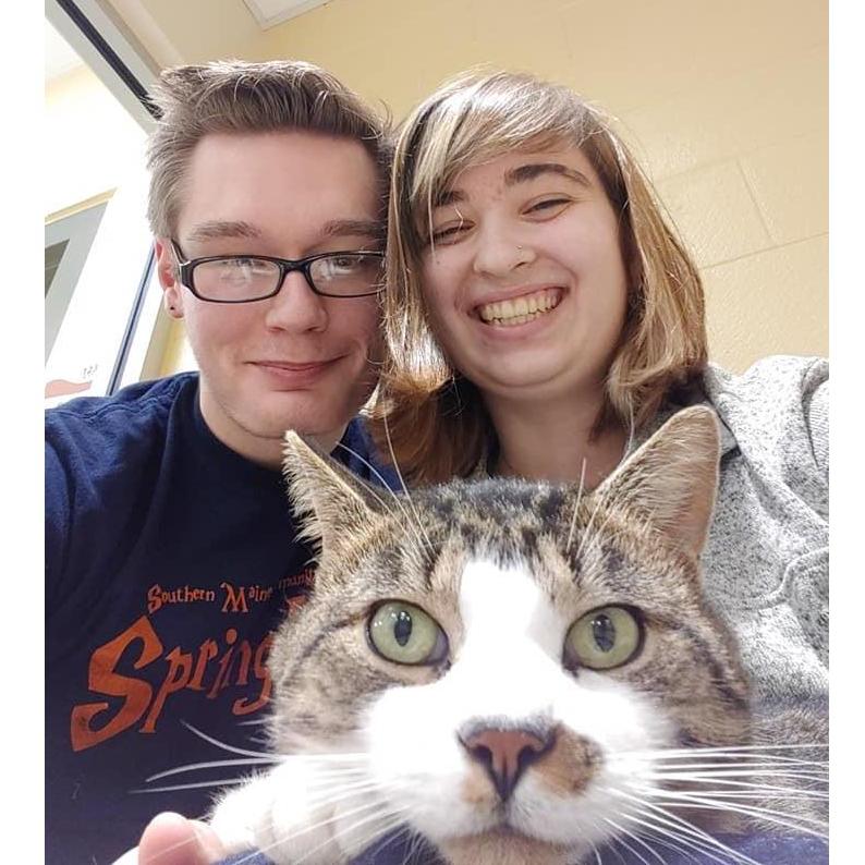 Just before we brought Doobz home from the shelter
