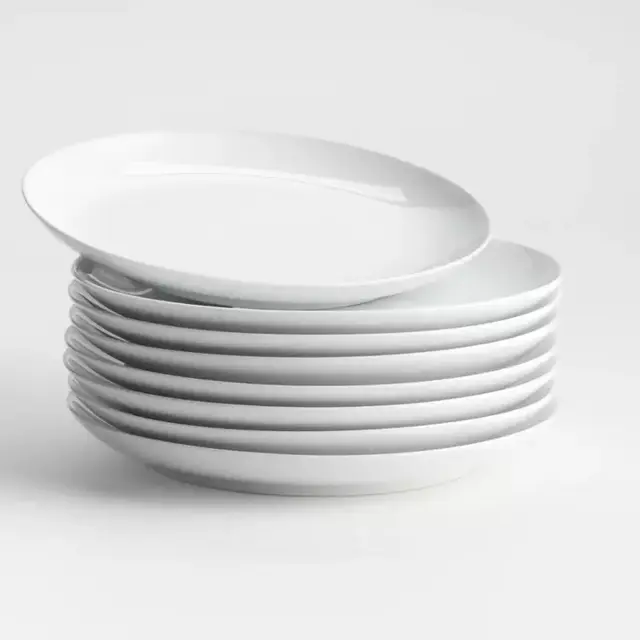 Set of 8 Essential Salad Plates