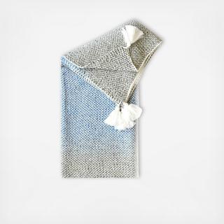 Ombre Pom Pom Throw