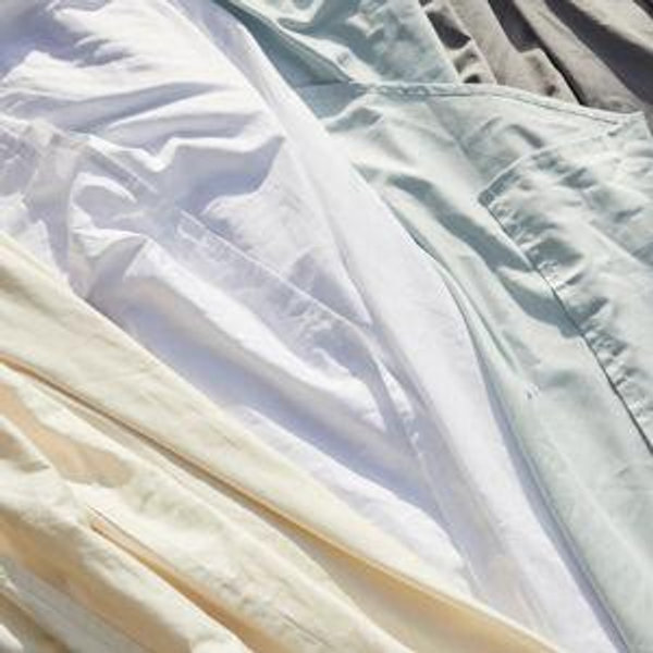 White Queen Organic Cotton Sheets - Avocado