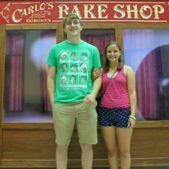 This was our first vacation together in Houston, Texas. Yes, Devin is wearing a christmas shirt🤦♀️