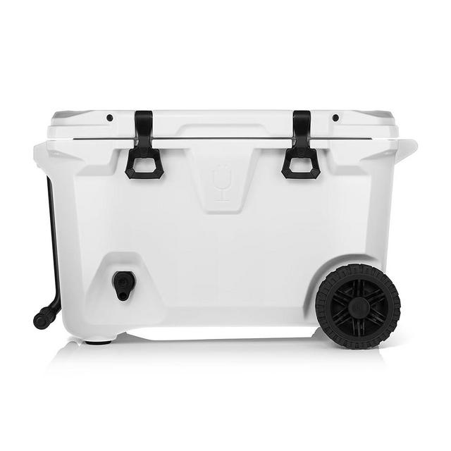 BrüMate 55qt Wheeled Hard Cooler with Built-in Drink Dispenser Tank and Tap | Perfect for Beach, Tailgating, Drinks, Camping, Sports Games, Parties and More