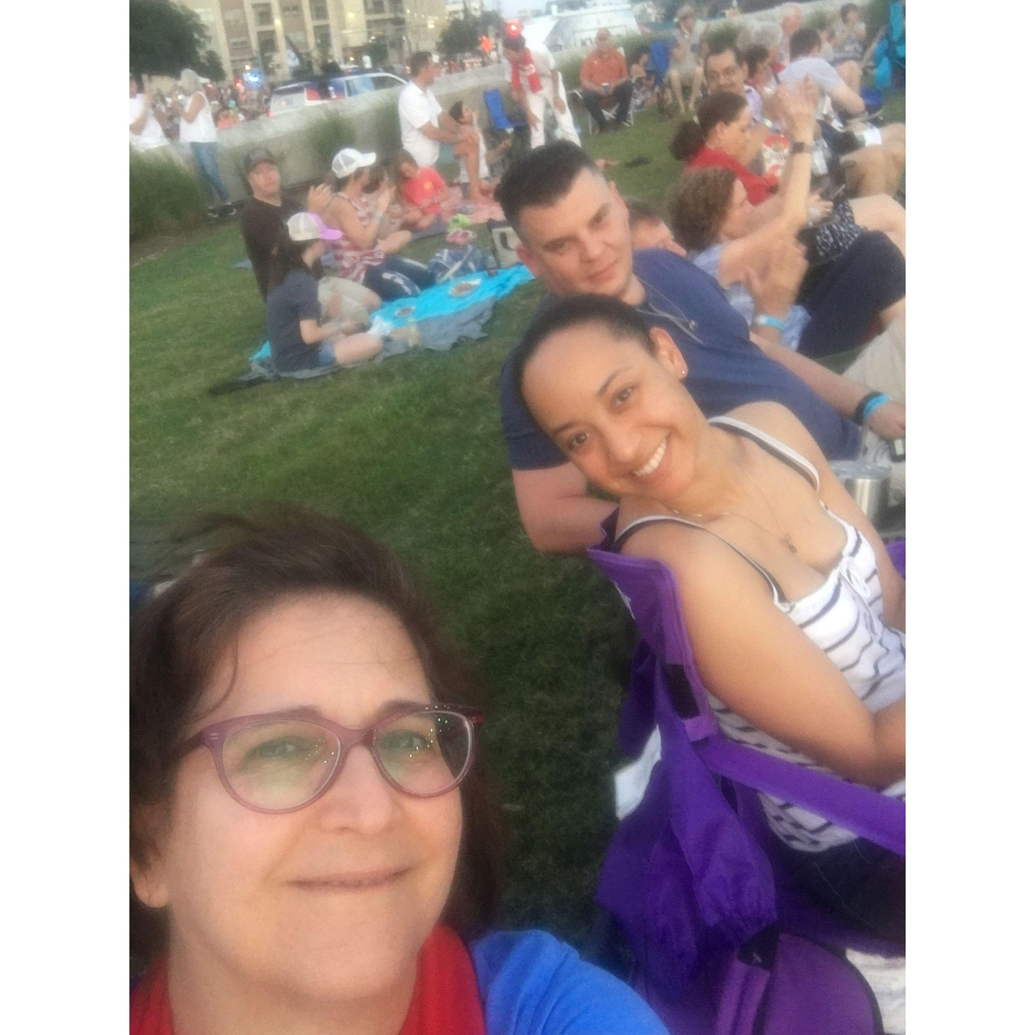 Austin Pops performance at Bouldin Creek on July 4, 2019.