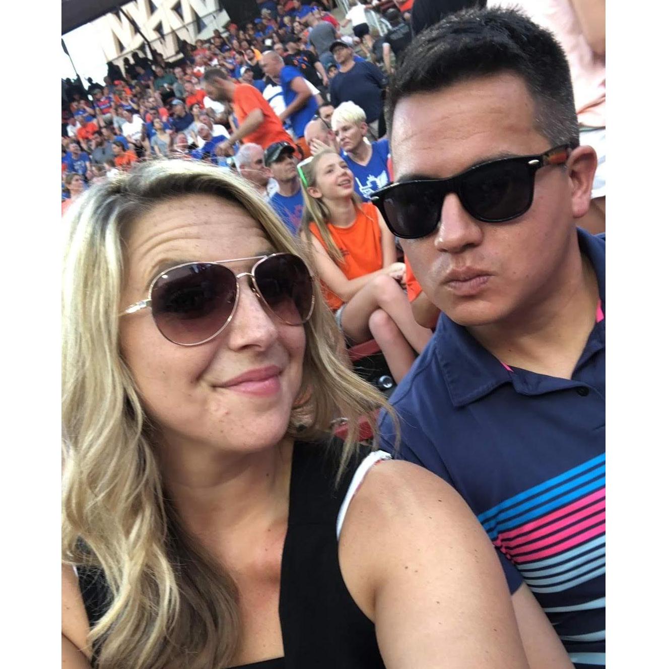 Miranda's first FC Cincinnati game