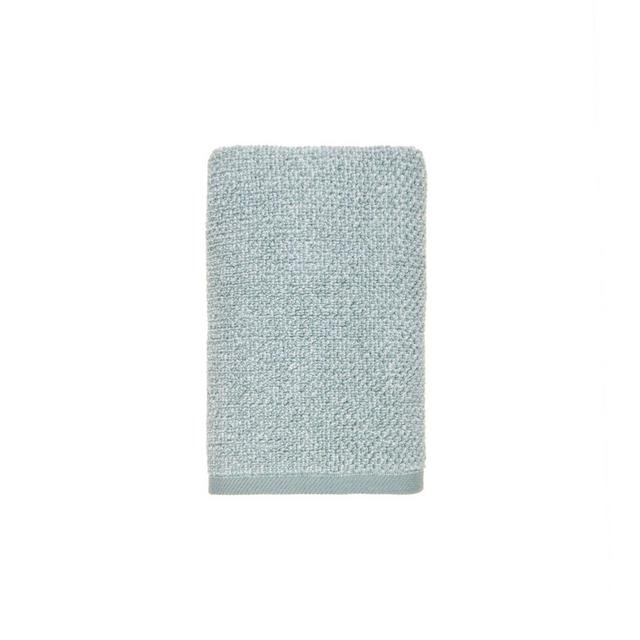 Haven™ Heathered Pebble Organic Cotton Hand Towel in Chinois Green