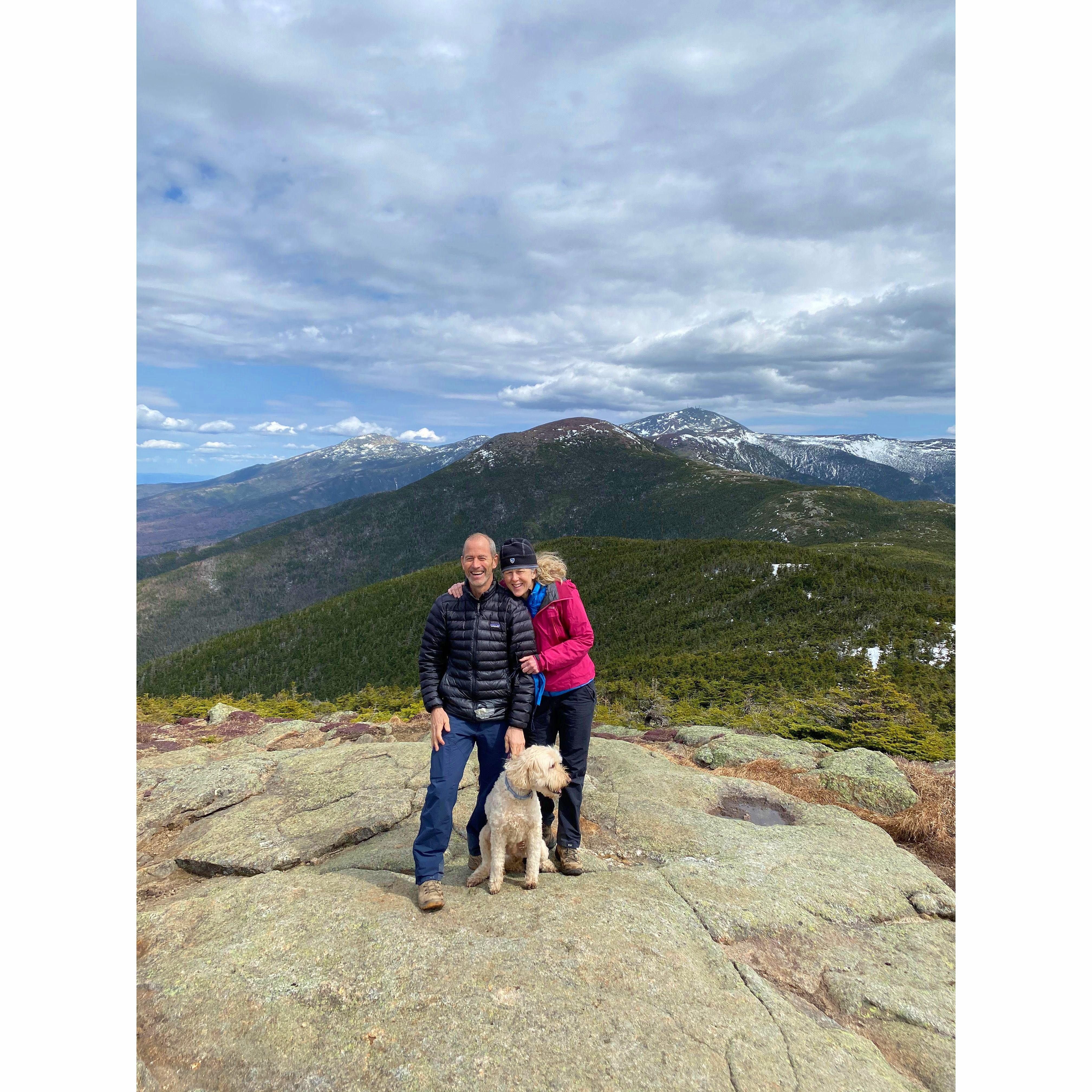 Local hike in the White Mountains In NH